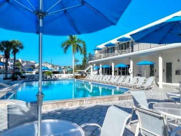 Luxurious Ground floor unit across the street from the beach